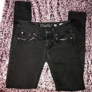 Black Miss Me Signature Stretch Skinny Jeans